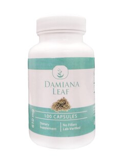 Foto 5 | Suplemento Dietético Ingredientes Originales Puros Hoja De Damiana 100 Cápsulas - Venta Internacional.