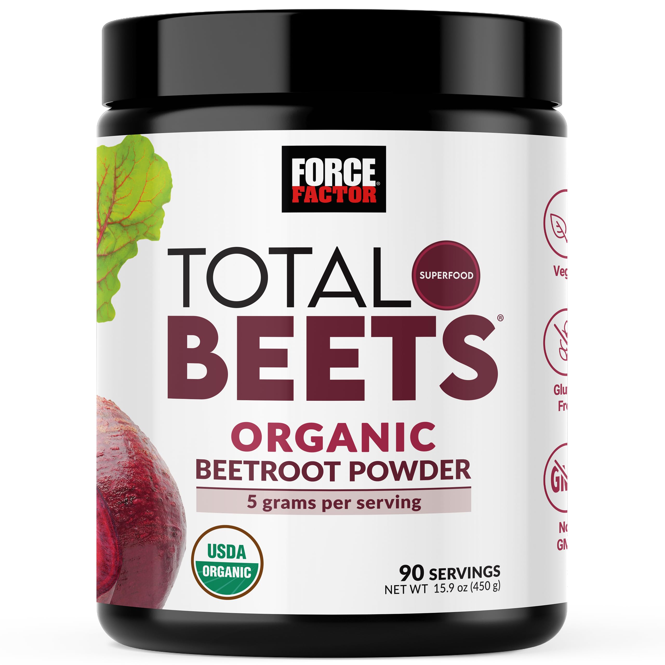 Foto 1 | Remolacha En Polvo Force Factor Total Beets, 90 Porciones - Venta Internacional.