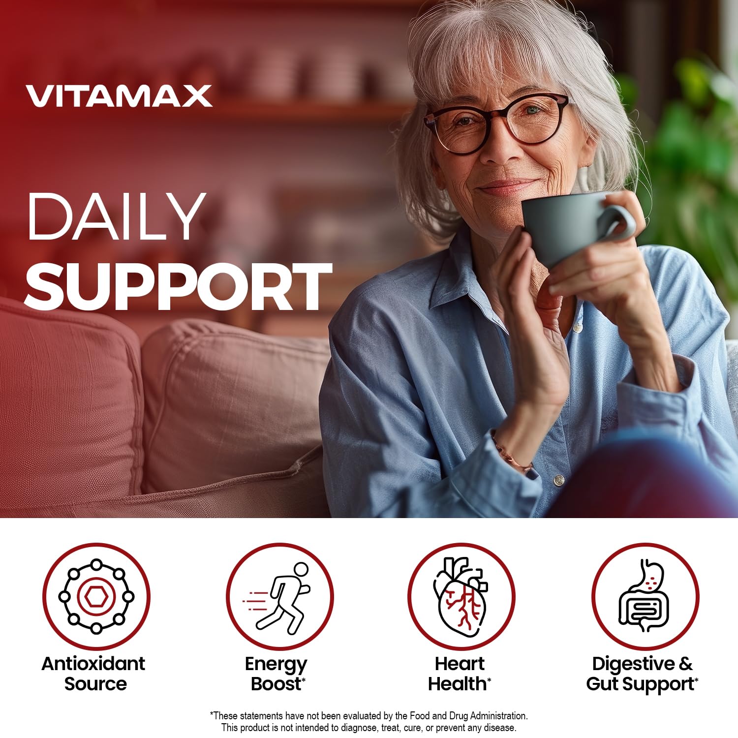 Foto 4 pulgar | Suplemento Vitamax Gluco Health Support 60 Cápsulas - Venta Internacional.