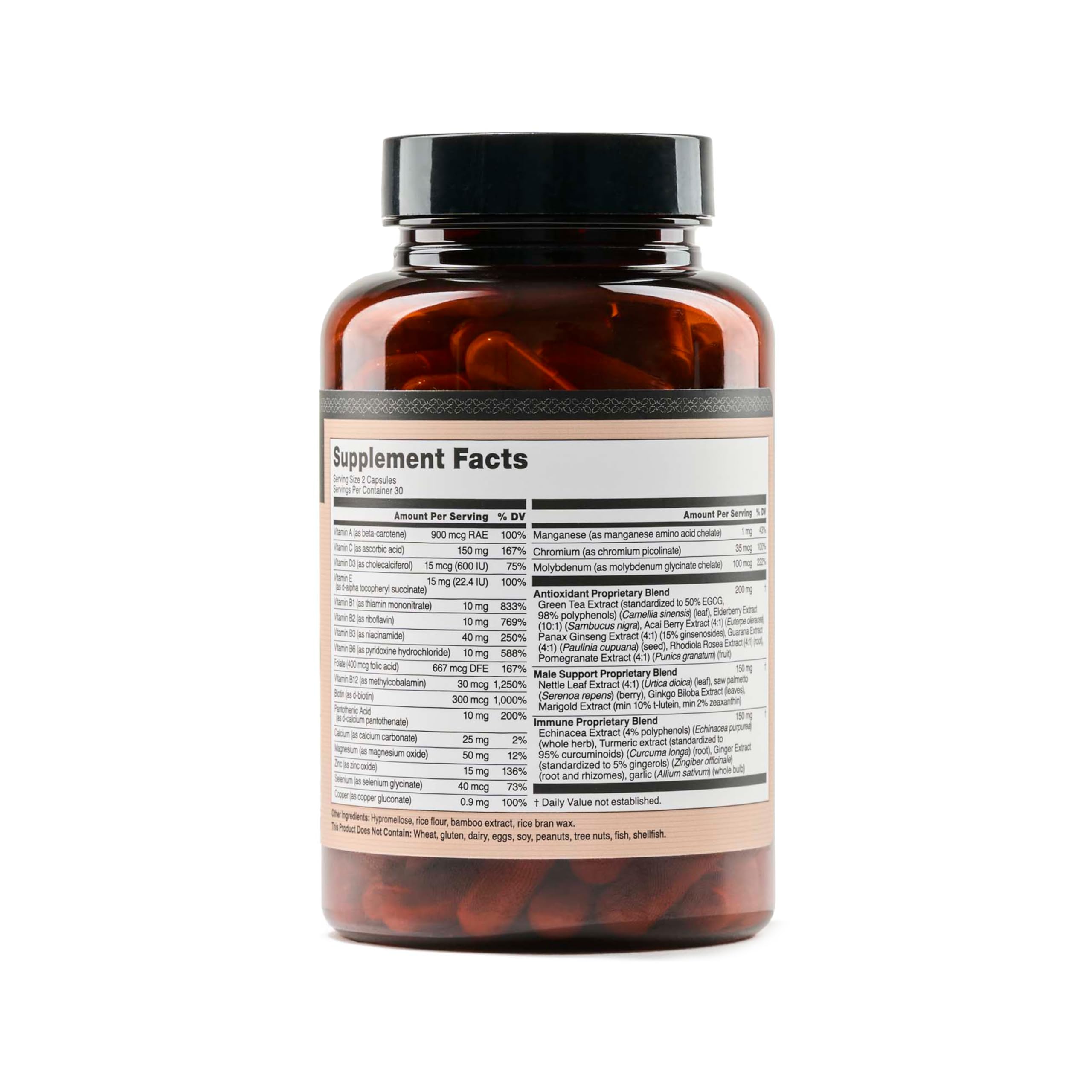 Foto 6 pulgar | Multivitamínico Naturewise Para Hombres De Apoyo Diario 60 Cápsulas - Venta Internacional.
