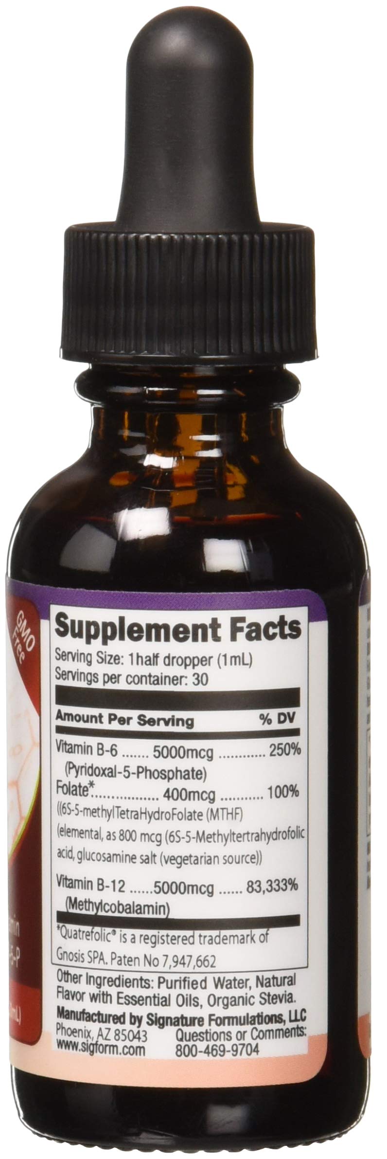 Foto 4 pulgar | Suplemento Sigform De Vitamina B12 5000 Sublingual, 30 Ml - Venta Internacional.