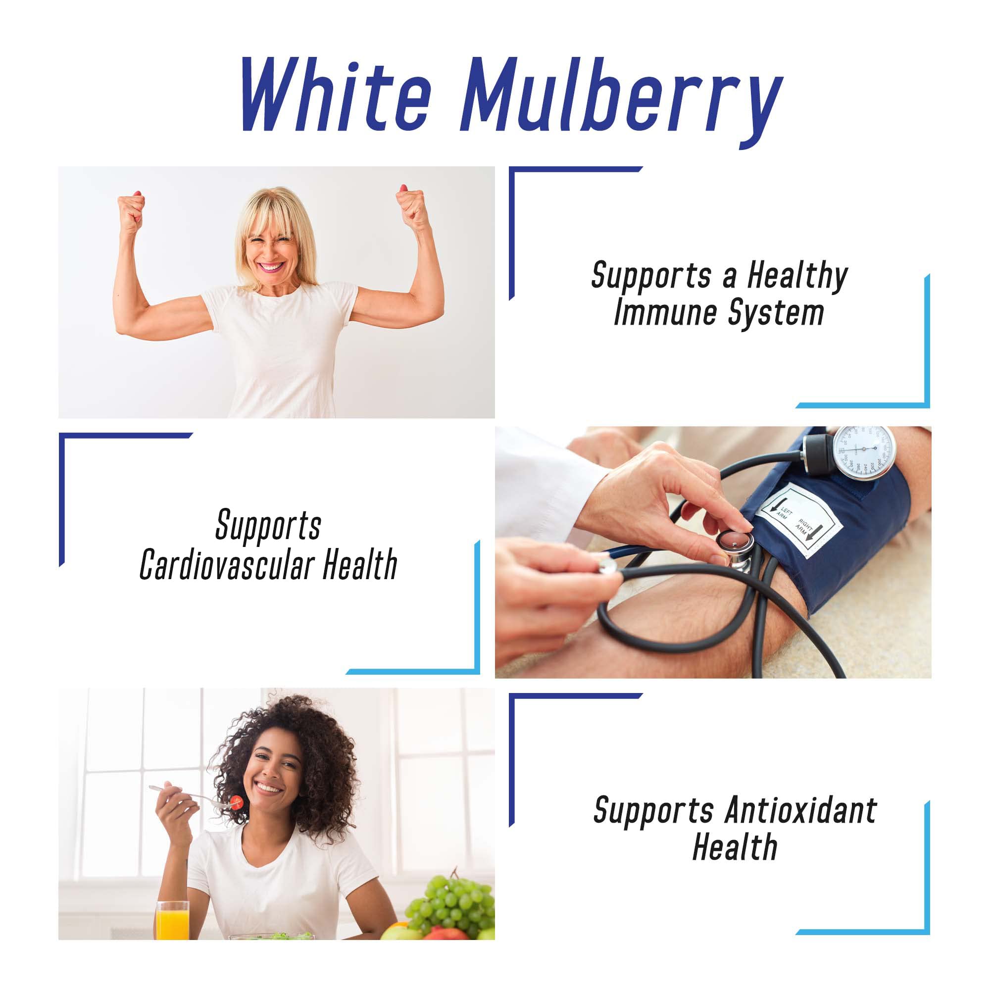 Foto 4 pulgar | Suplemento We Like Vitamins White Mulberry 1000 Mg 200 Cápsulas - Venta Internacional.
