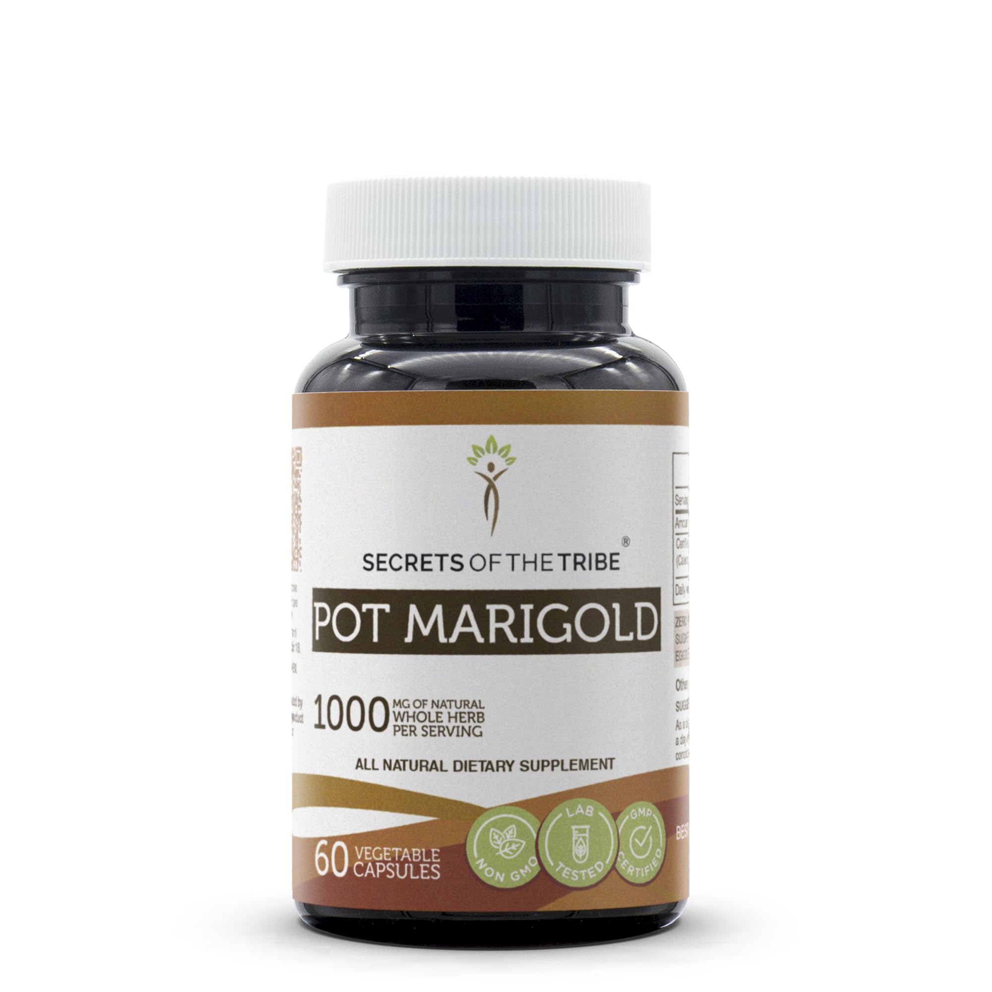 Foto 1 | Suplemento Secrets Of The Tribe Pot Marigold 60 Cápsulas - Venta Internacional.