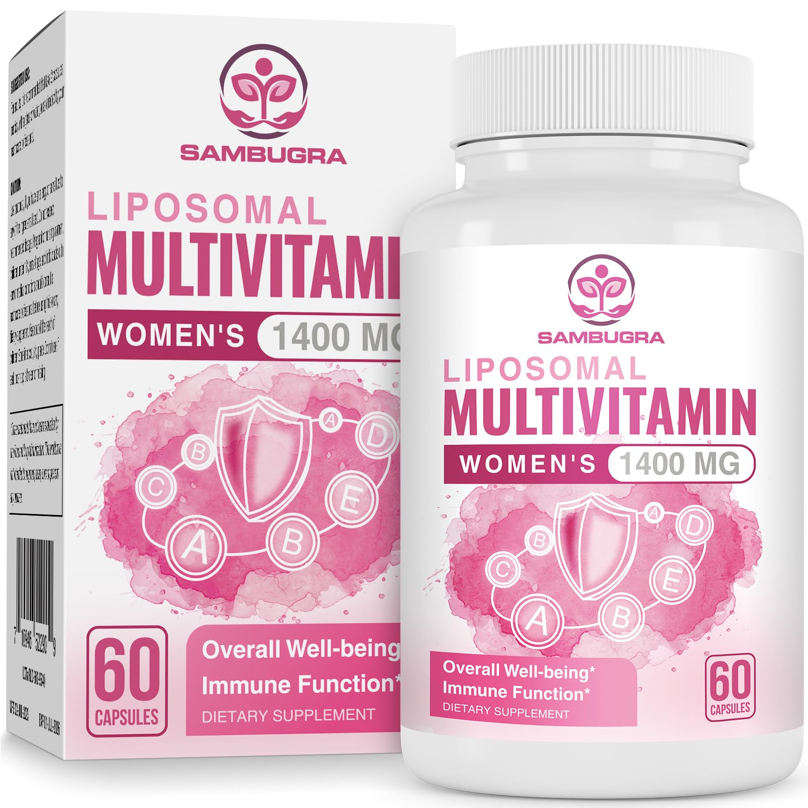 Foto 1 | Multivitamínico Liposomal Sambugra Para Mujeres 1400 Mg 60 Cápsulas - Venta Internacional.