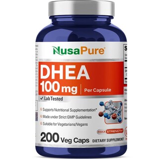 Foto 1 | Suplemento Nusapure Dhea 100 Mg 200 Cápsulas Vegetarianas - Venta Internacional.