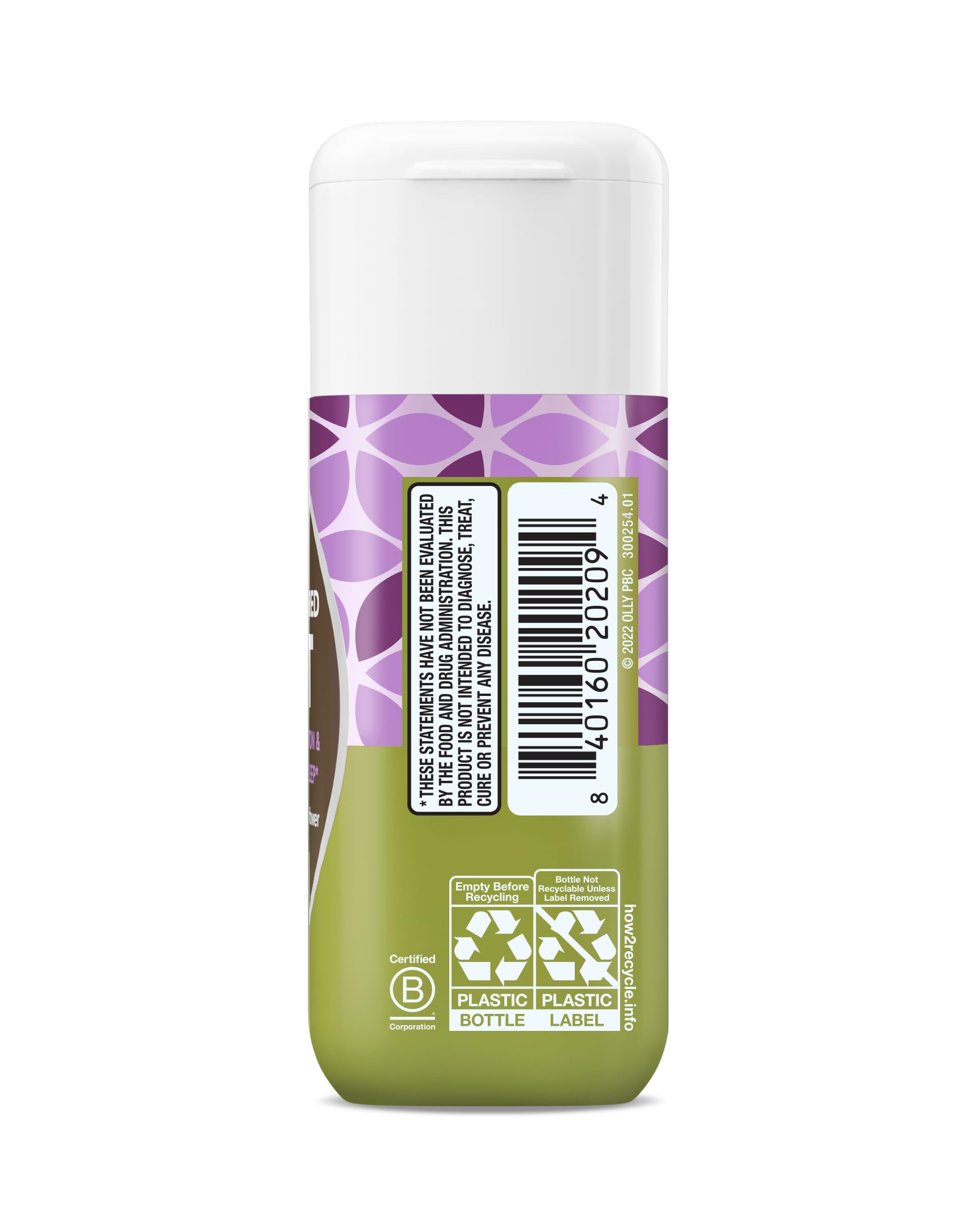 Foto 7 | Suplemento Para Dormir Olly Adaptogen Con Raíz De Valeriana, 30 Cápsulas - Venta Internacional.