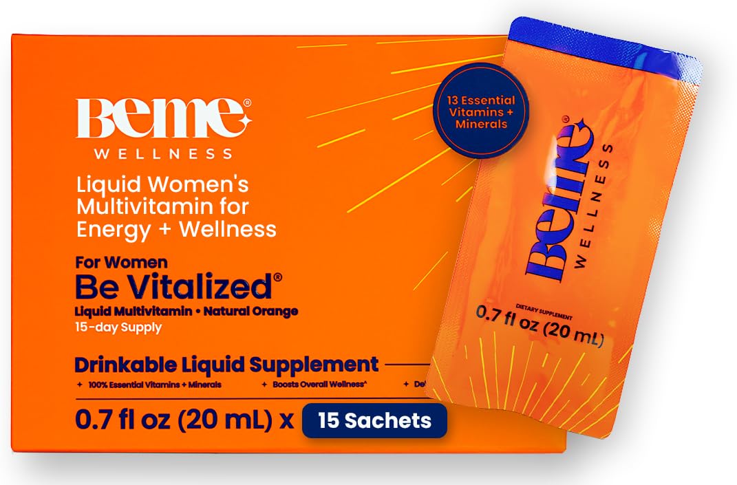 Foto 2 pulgar | Multivitamínico Líquido Beme Be Vitalized Women 30 Sobres - Venta Internacional.