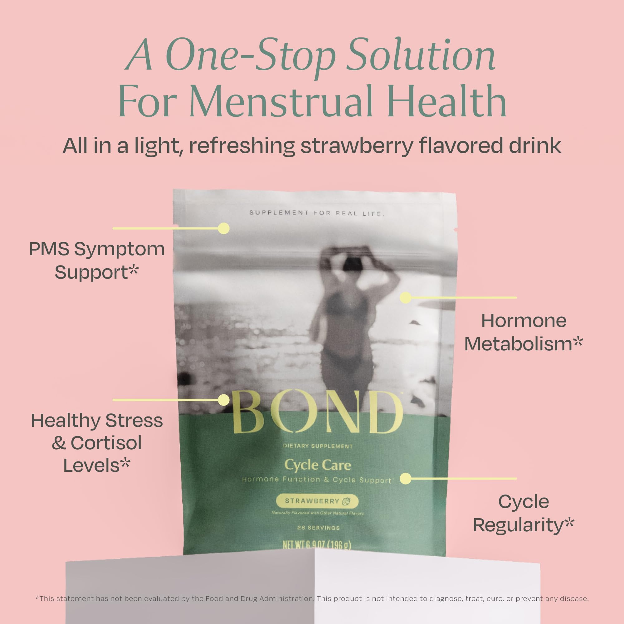 Foto 3 pulgar | Suplemento Bond Cycle Care Pms Support Para Mujeres, 28 Porciones - Venta Internacional.