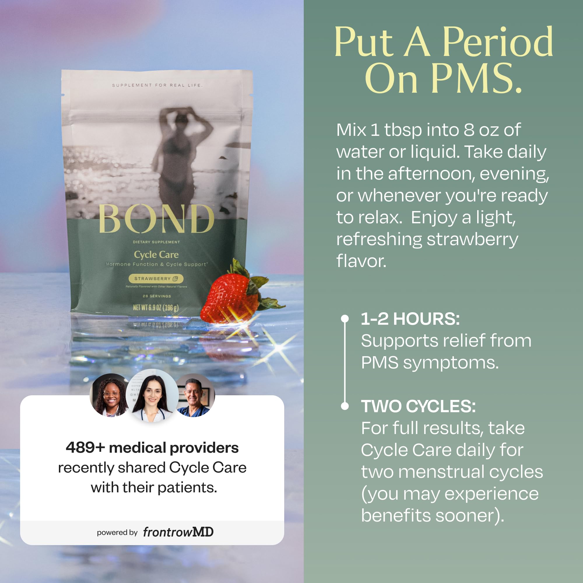 Foto 6 pulgar | Suplemento Bond Cycle Care Pms Support Para Mujeres, 28 Porciones - Venta Internacional.