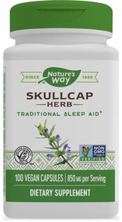 Foto 1 | Suplemento Nature's Way Skullcap Herb 100 Cápsulas Veganas - Venta Internacional.