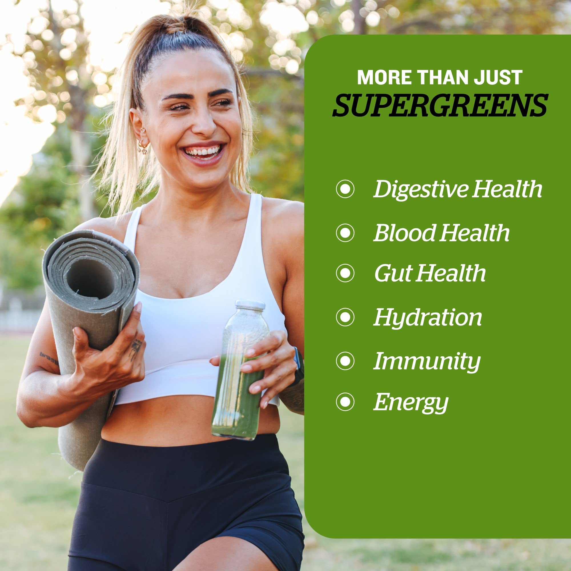 Foto 4 pulgar | Super Greens En Polvo Sunfood Superfoods, 240 Ml Con Probiótico - Venta Internacional.