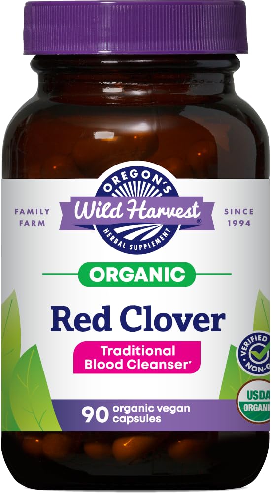 Foto 1 | Suplementos Oron's Wild Harvest Red Clover 90 Cápsulas - Venta Internacional.