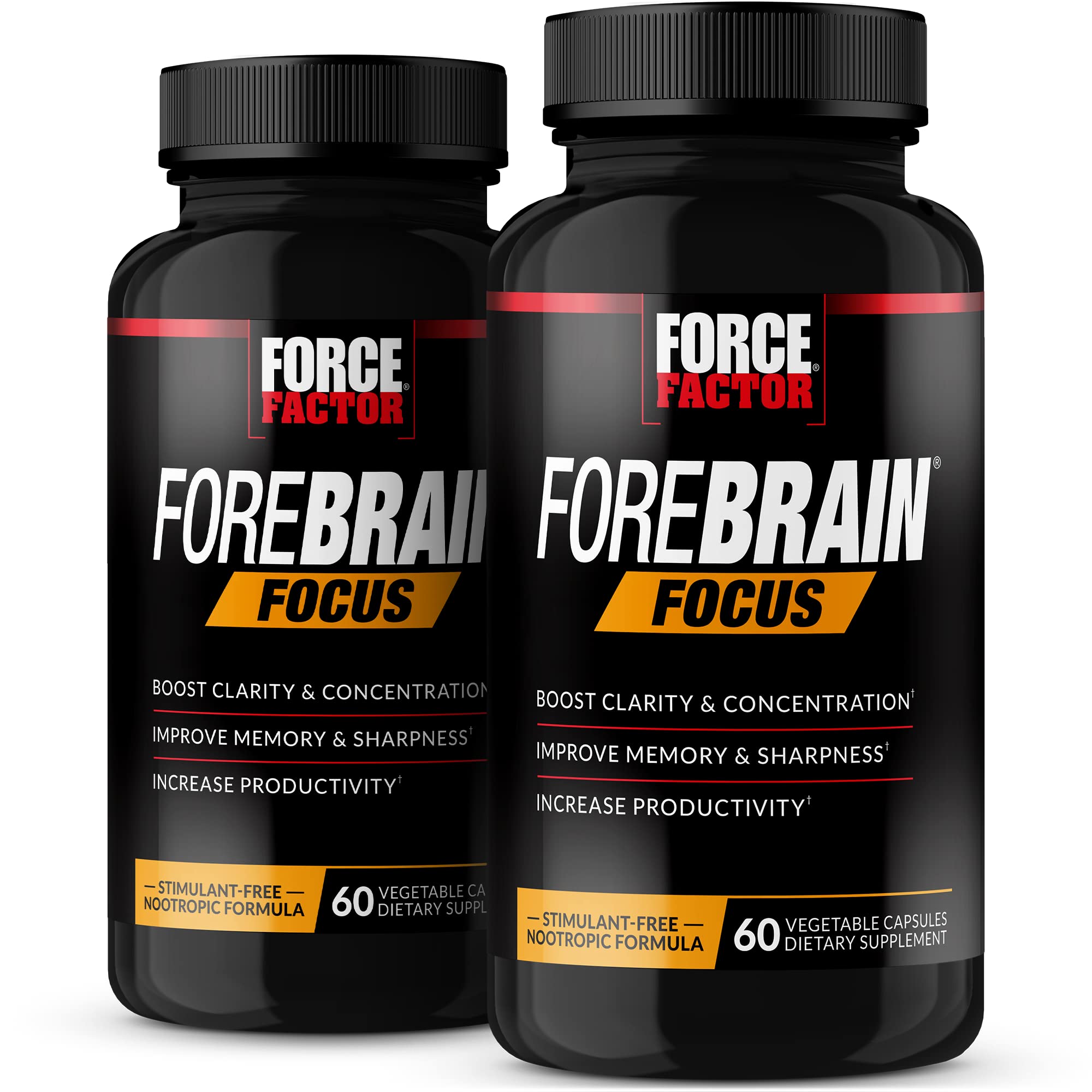 Foto 2 pulgar | Suplemento Cerebral Force Factor Forebrain Focus 120 Cápsulas - Venta Internacional.