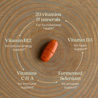 Foto 3 | Multivitamínico New Chapter Every Man's One Daily 55+ 72 Unidades - Venta Internacional.
