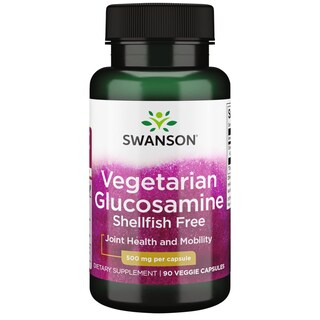 Foto 1 | Suplemento De Glucosamina Vegetariana Swanson, 500 Mg, 90 Cápsulas Vegetarianas - Venta Internacional.