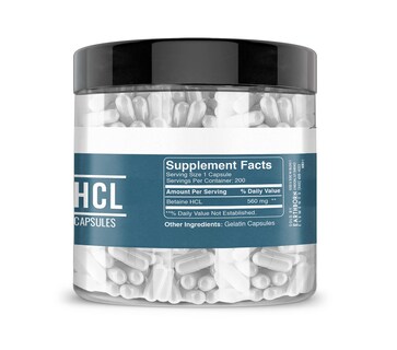 Foto 3 | Suplemento Dietético Earthborn Elements Betaine Hcl 200 Cápsulas - Venta Internacional.