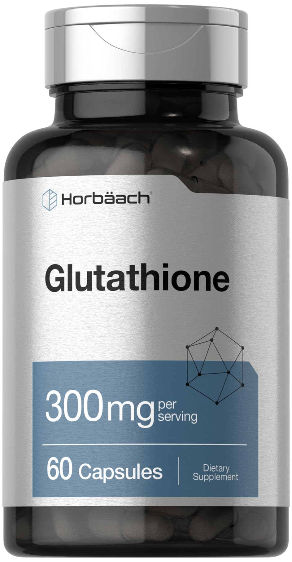 Foto 2 pulgar | Suplemento Horbaach Glutatión 300 Mg 60 Cápsulas Sin Ogm - Venta Internacional.