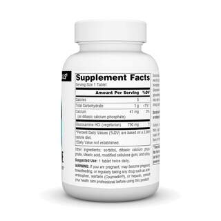 Foto 2 | Glucosamina Vegetariana Supplement Source Naturals 750 Mg - Venta Internacional.