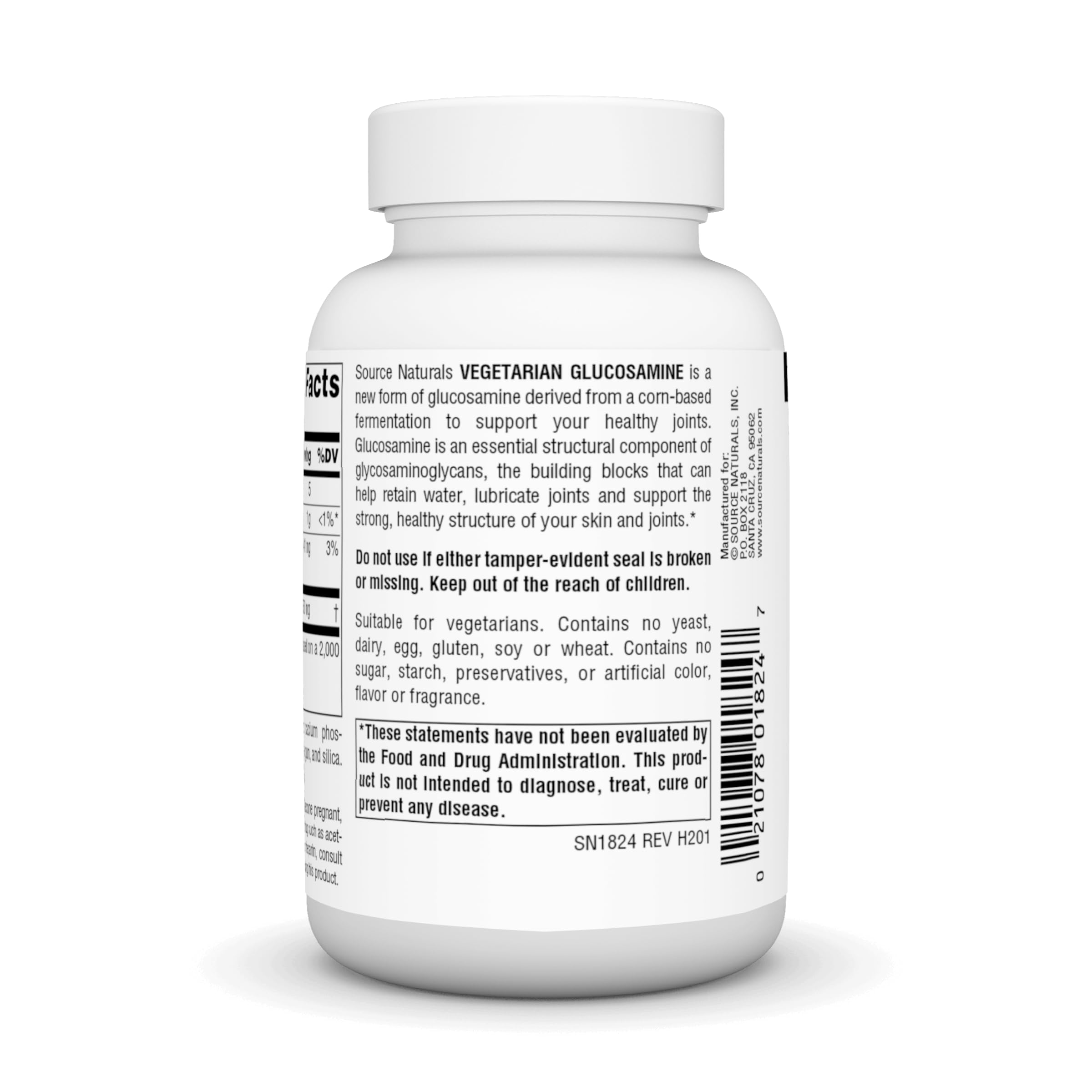 Foto 4 pulgar | Glucosamina Vegetariana Supplement Source Naturals 750 Mg - Venta Internacional.