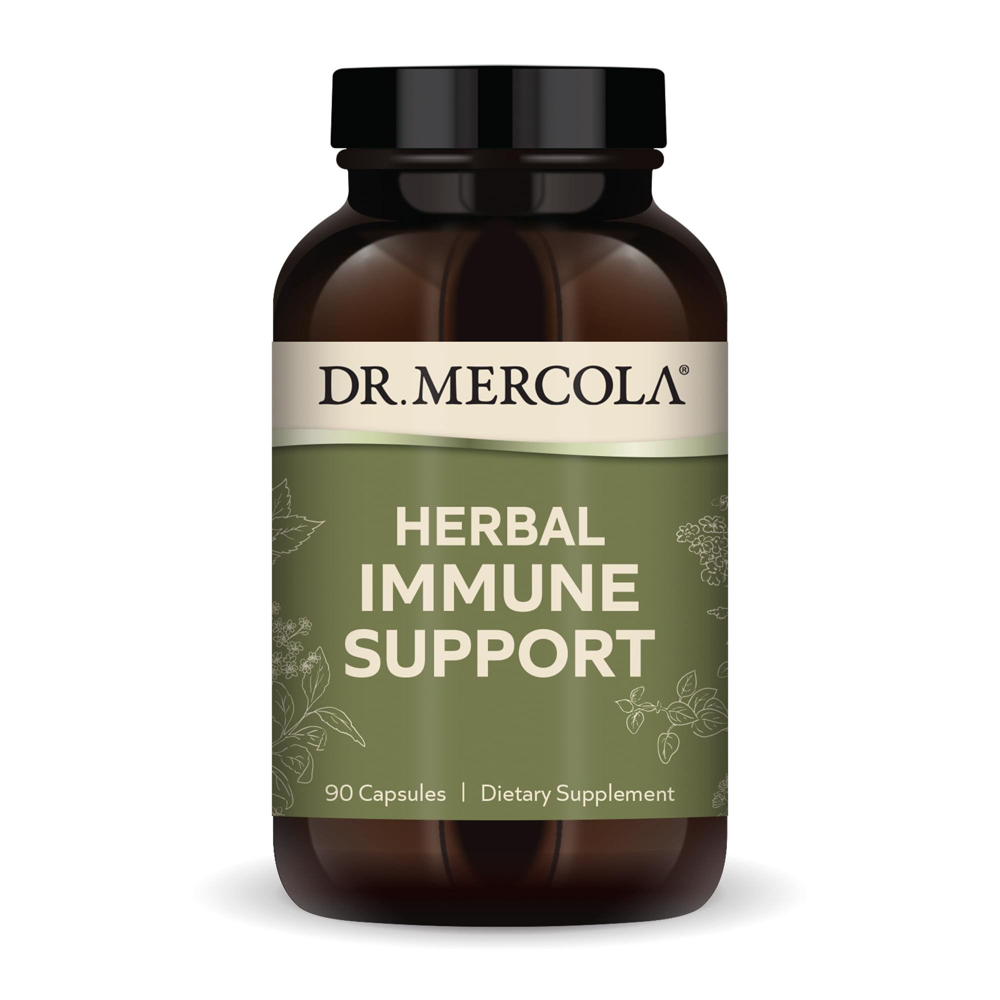 Foto 2 pulgar | Suplemento Dietético Dr. Mercola Herbal Immune Support 90 Cápsulas - Venta Internacional.