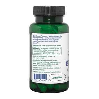 Foto 3 | Suplemento Vitanica Opti-recovery Antes Y Después De La Cirugía 60 Cápsulas - Venta Internacional.