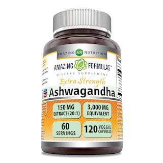 Foto 1 | Suplemento Amazing Formulas: Extracto De Ashwagandha, 3000 Mg - Venta Internacional.