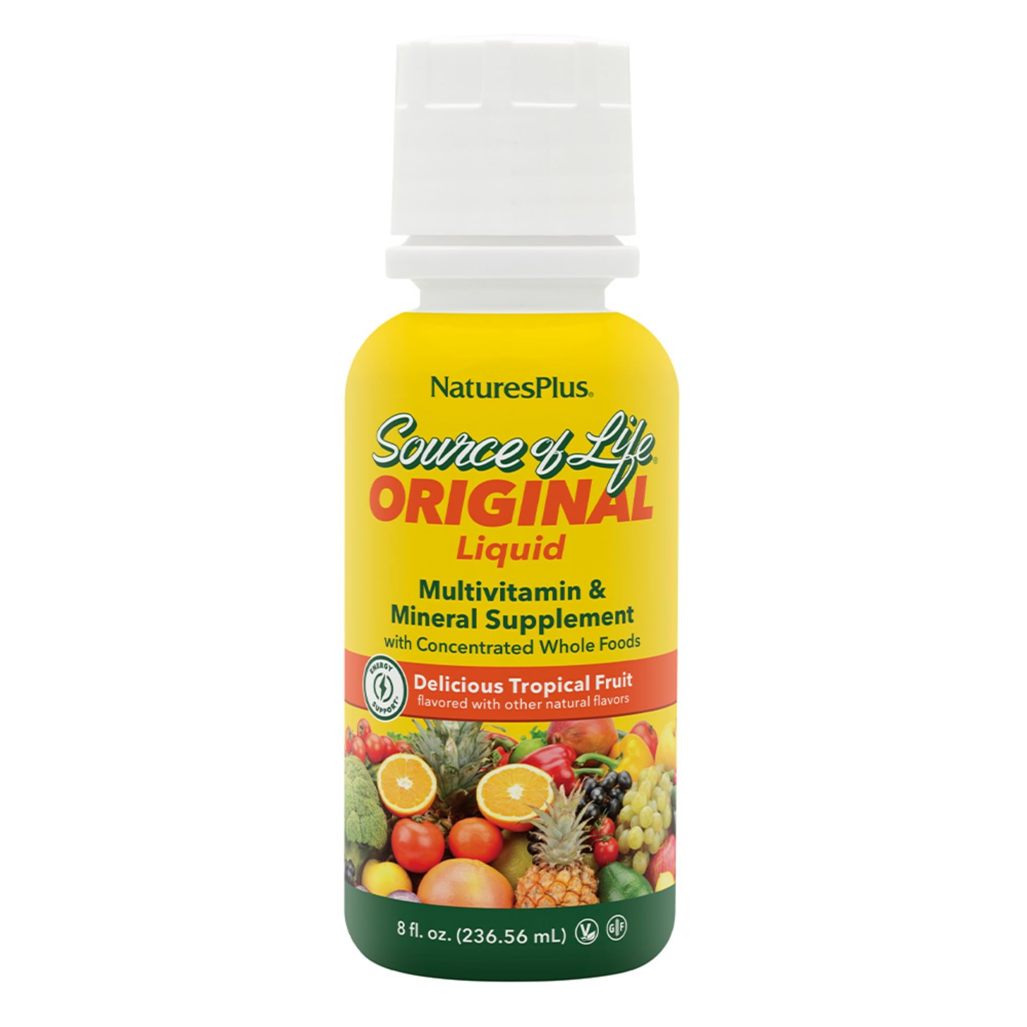 Foto 2 pulgar | Suplemento Naturesplus Source Of Life Liquid Tropical 240 Ml - Venta Internacional.