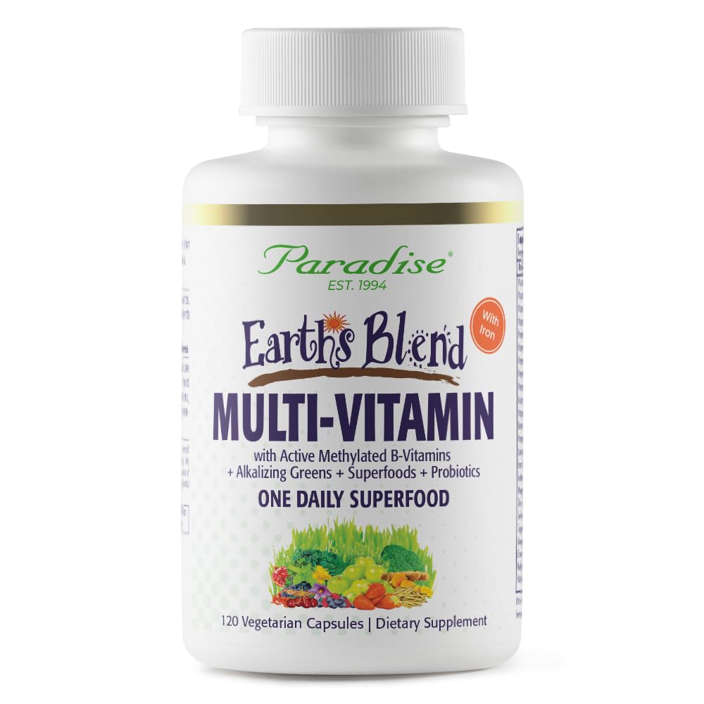 Foto 2 pulgar | Multivitamínico Paradise Herbs Earth's Blend Para Mujer 120 Cápsulas - Venta Internacional.