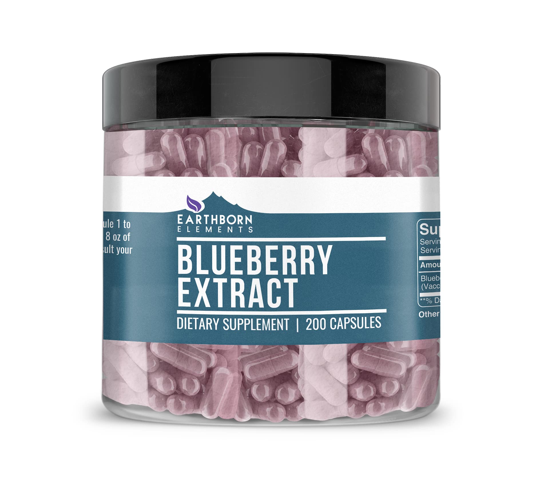 Foto 2 pulgar | Suplemento Dietético Earthborn Elements Blueberry 10:1 Extract - Venta Internacional.