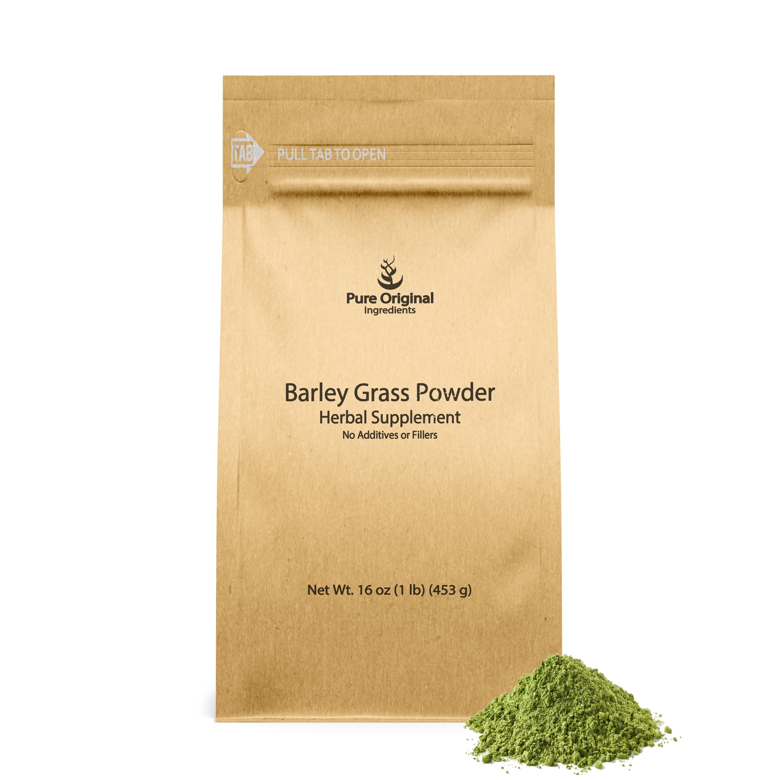 Suplemento: Ingredientes Originales Puros, Hierba De Cebada En Polvo, 454 G - Venta Internacional.