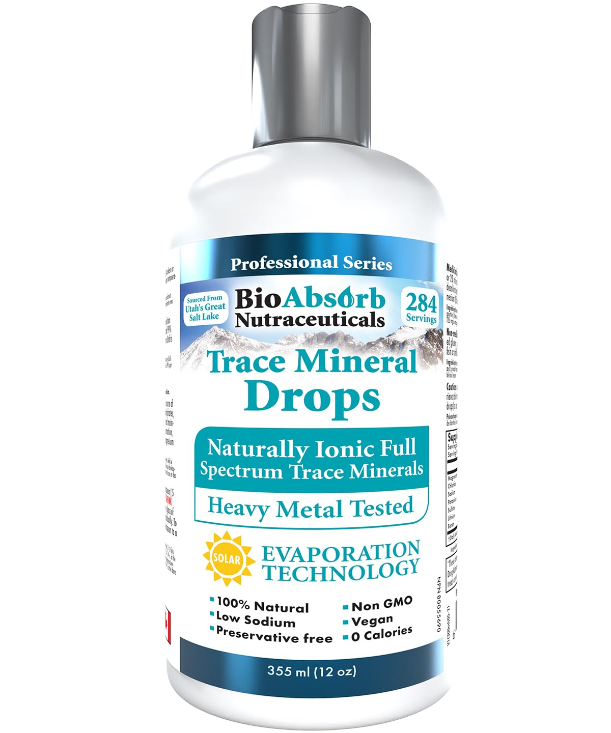 Foto 2 pulgar | Trace Mineral Drops Bio Absorb 284 Porciones De Magnesio Iónico - Venta Internacional.
