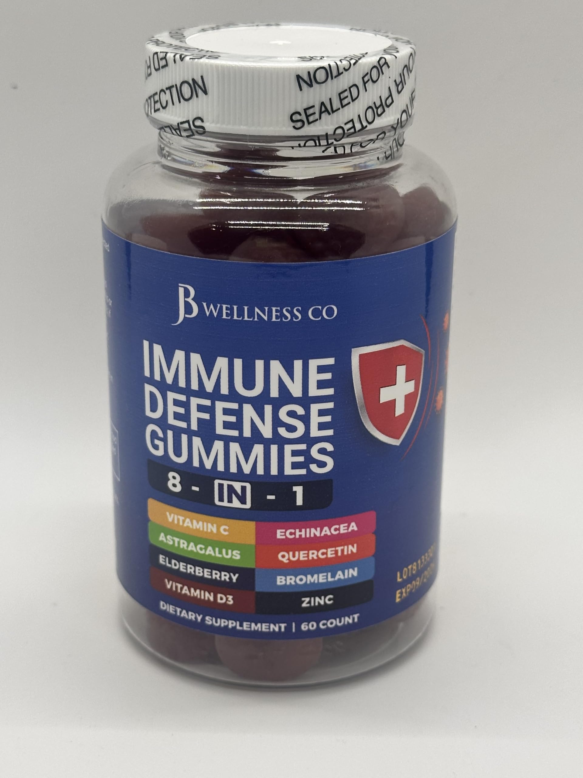 Foto 6 | Gomitas De Defensa Inmunológica 8 En 1 Supplement Jb Wellness Co 60d - Venta Internacional.