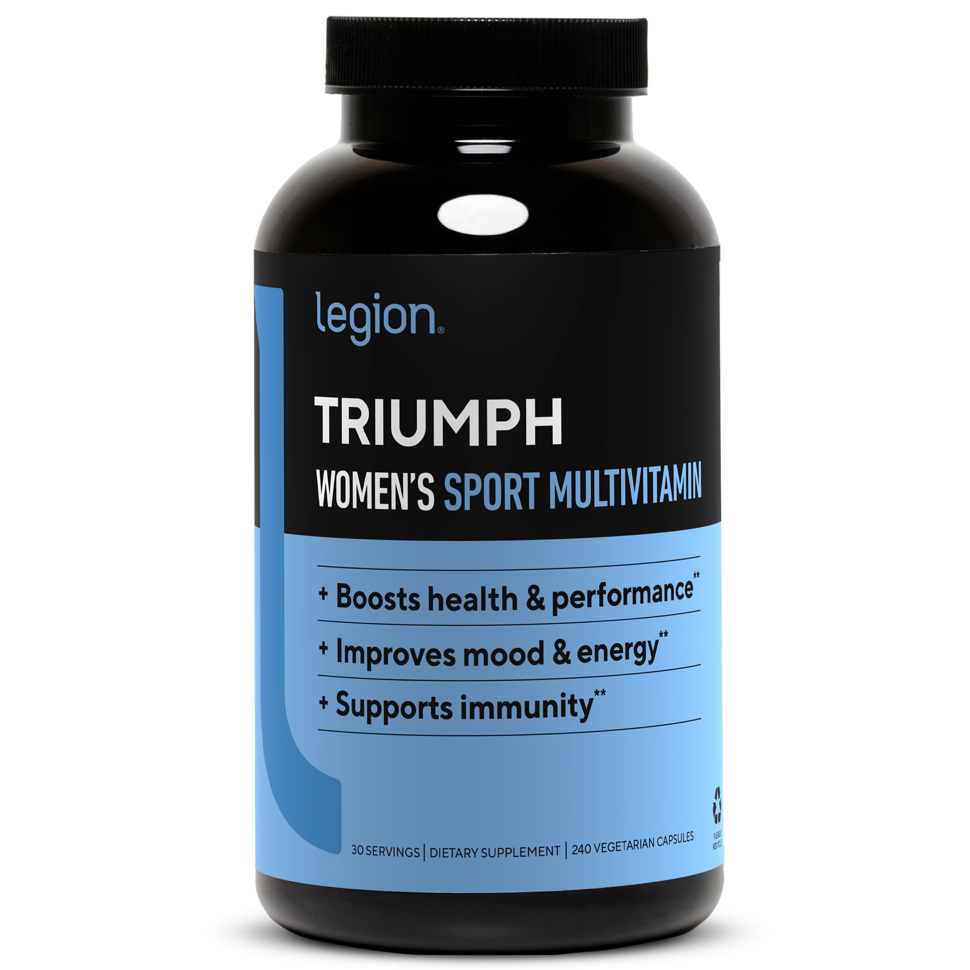 Foto 2 pulgar | Suplemento Multivitamínico Legion Triumph Daily Sport, 30 Porciones - Venta Internacional.