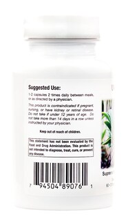 Foto 2 | Supreme Nutrition Uva Ursi 90 Cápsulas Vegetarianas - Venta Internacional.