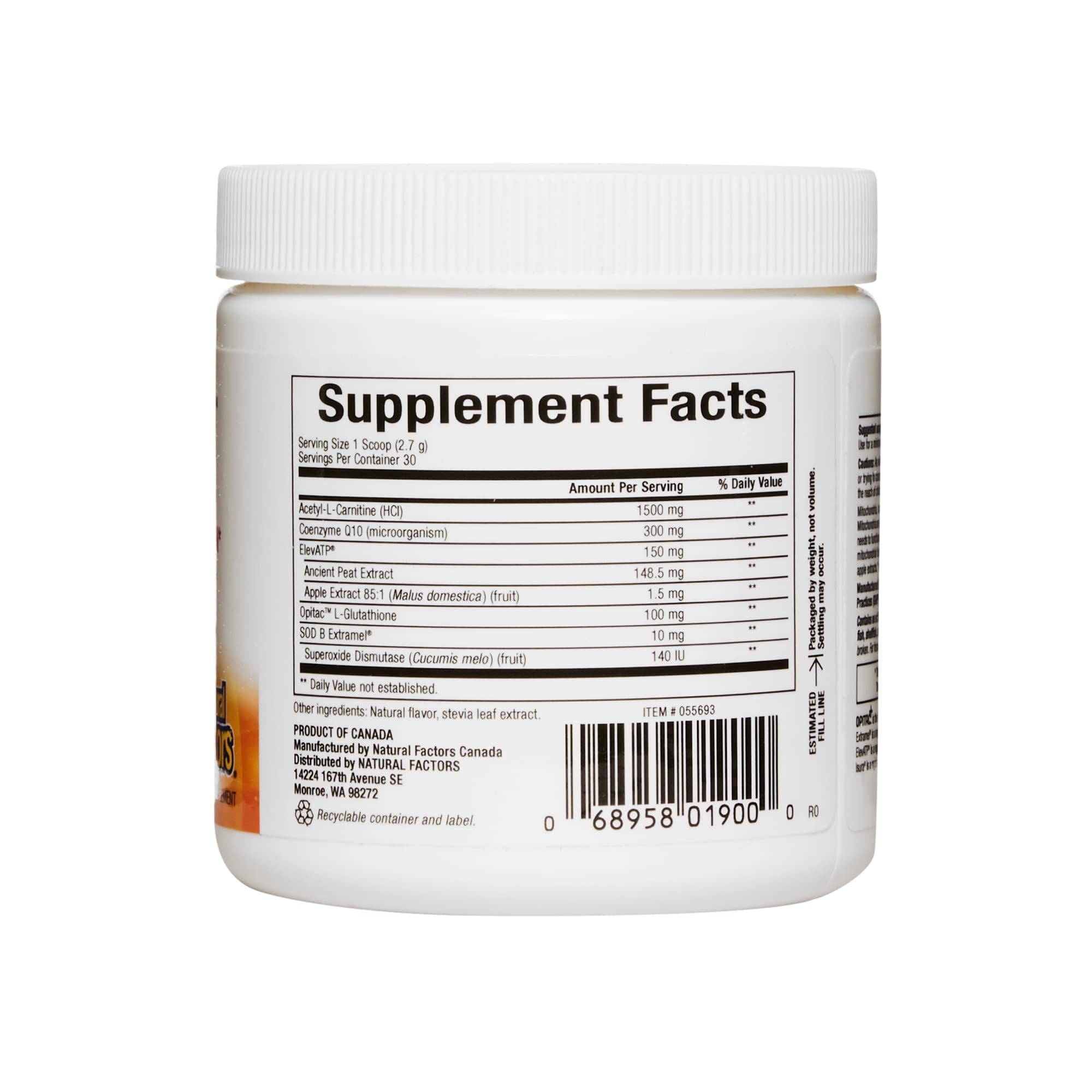 Foto 3 pulgar | Suplemento Natural Factors Regenerlife Powder 80 Ml - Venta Internacional.