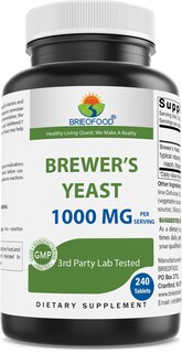 Foto 1 | Suplemento Brieofood Brewers Yeast 1000 Mg 240 Comprimidos - Venta Internacional.