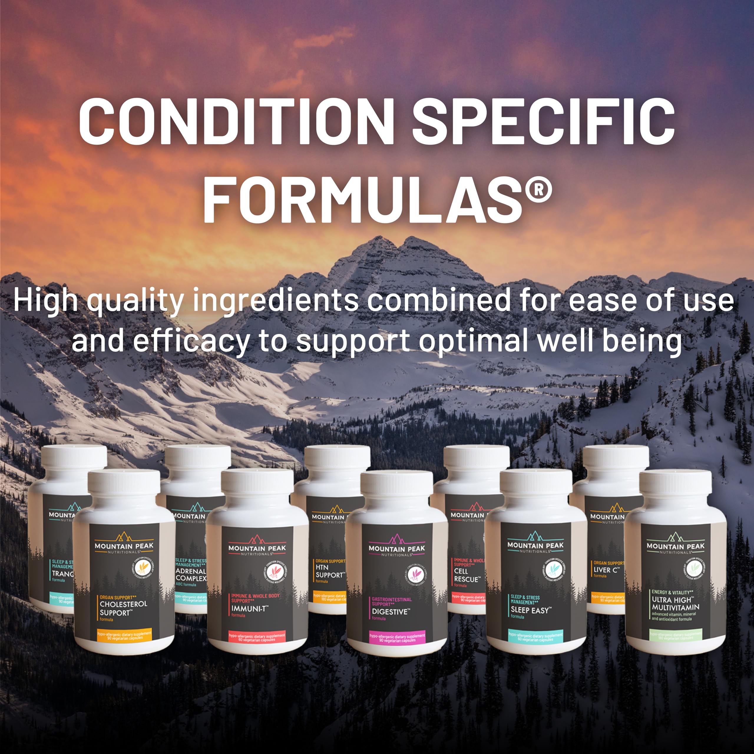 Foto 6 pulgar | Suplemento Mountain Peak Nutritionals Htn Support 90 Cápsulas - Venta Internacional.