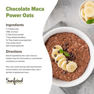 Foto 4 | Suplemento De Maca Gelatinizada En Polvo Sunfood Superfoods, 240 Ml - Venta Internacional.