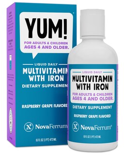 Foto 1 | Multivitamínico Novaferrum Yum Con Hierro 473 Ml Para Niños De 4 Años En Adelante - Venta Internacional.