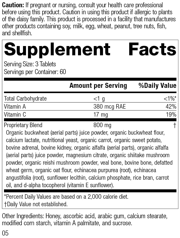 Foto 3 pulgar | Suplemento Standard Process Cataplex A-c-p Heart Health 180 Comprimidos - Venta Internacional.