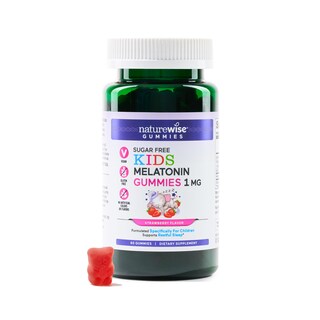 Foto 1 | Gominolas Naturewise Kids De Melatonina, 1 Mg, Sin Azúcar, 60 Unidades - Venta Internacional.
