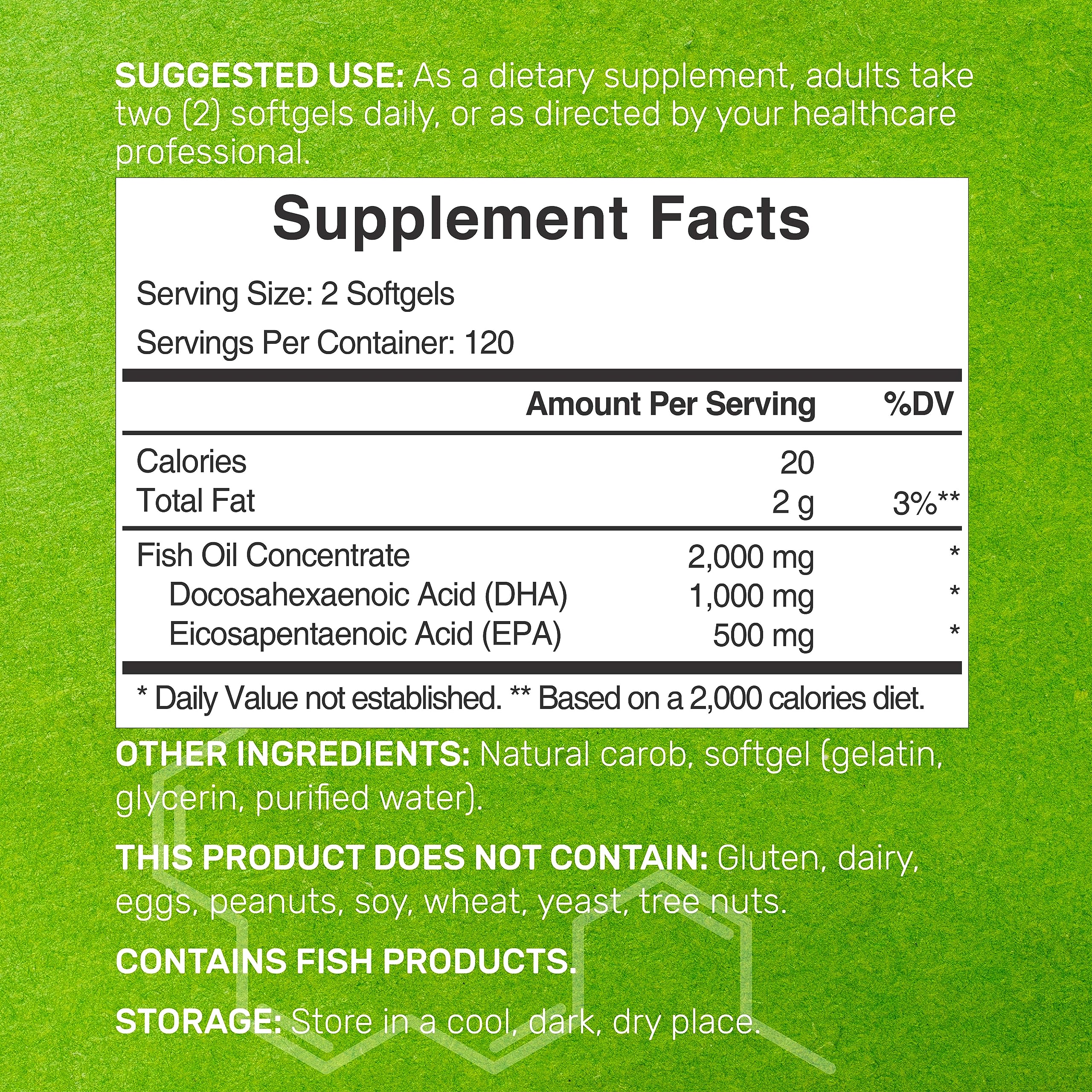 Foto 3 pulgar | Dha Supplements Deal Supplement 240 Cápsulas Blandas Con Sabor A Limón - Venta Internacional.