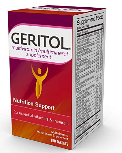 Foto 6 pulgar | Suplemento Geritol, Multivitamínico, 26 Vitaminas Esenciales, 100 Comprimidos (paquete De 2) - Venta Internacional.