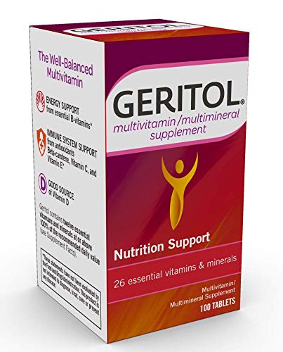 Foto 6 | Suplemento Geritol, Multivitamínico, 26 Vitaminas Esenciales, 100 Comprimidos (paquete De 2) - Venta Internacional.