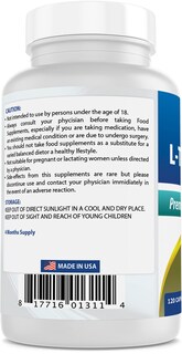 Foto 3 | Suplemento Best Naturals L-triptófano 500 Mg 120 Cápsulas X 2 - Venta Internacional.