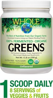 Foto 3 | Complemente Las Verduras Fermentadas De La Tierra Entera Y El Mar De Natural Factors - Venta Internacional.