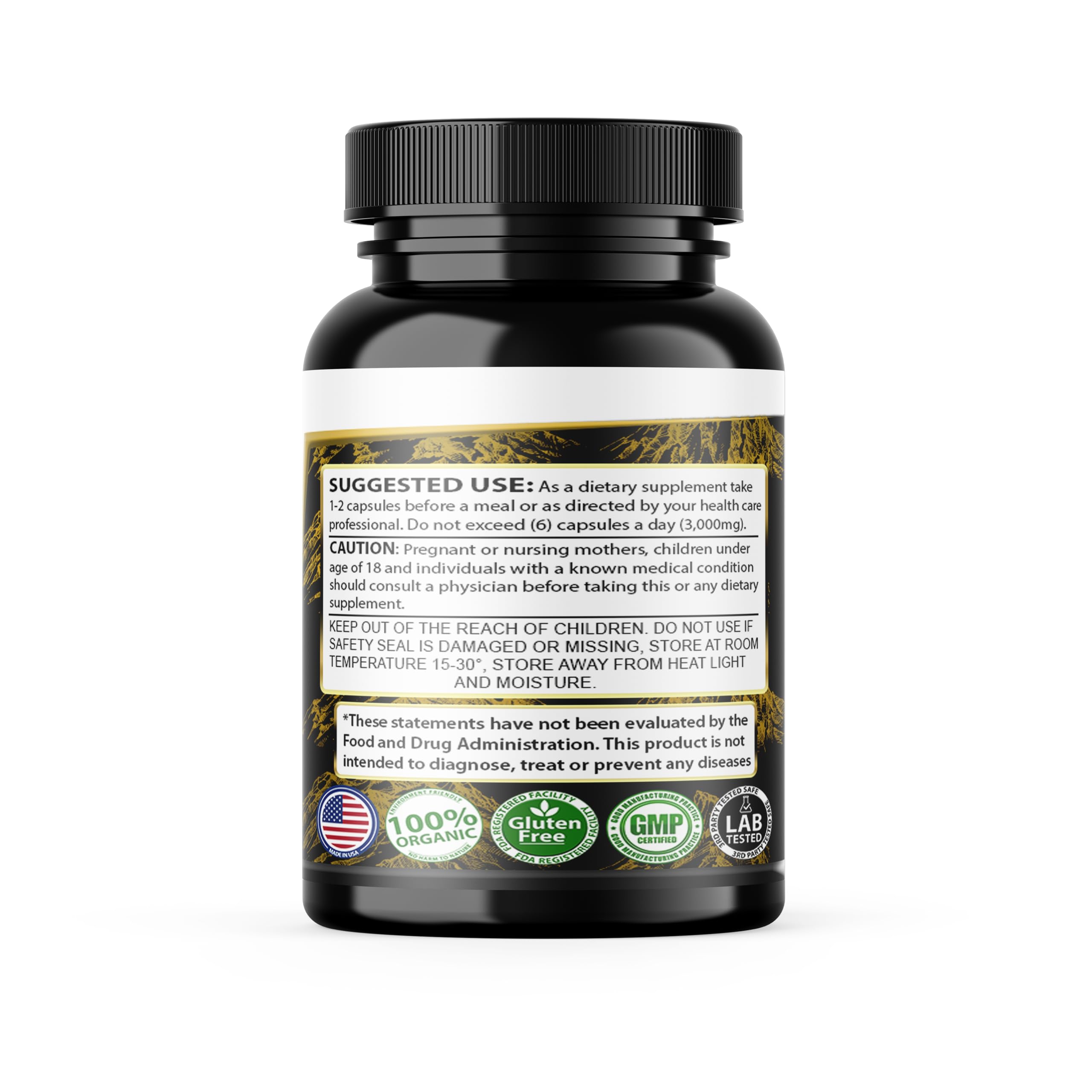 Foto 6 pulgar | Suplemento Smshealthproducts Shilajit Pure Himalayan 120 Cápsulas - Venta Internacional.