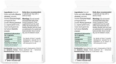 Foto 2 | Complemento Alimenticio Pomi-t Polifenol 60 Cápsulas (120 Cápsulas) - Venta Internacional.
