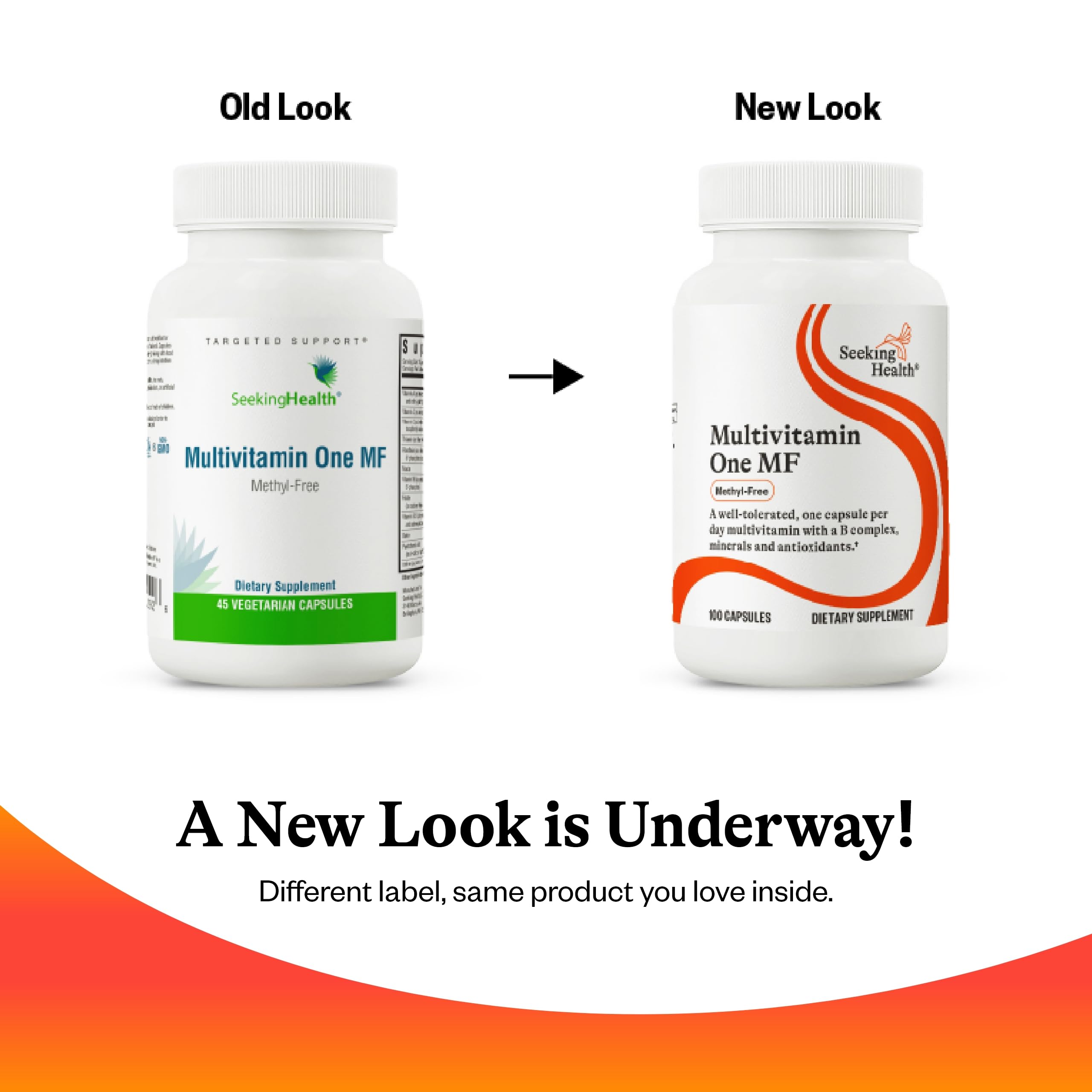 Foto 7 pulgar | Multivitamin Seeking Health One Mf 45 Cápsulas Vegetarianas - Venta Internacional.