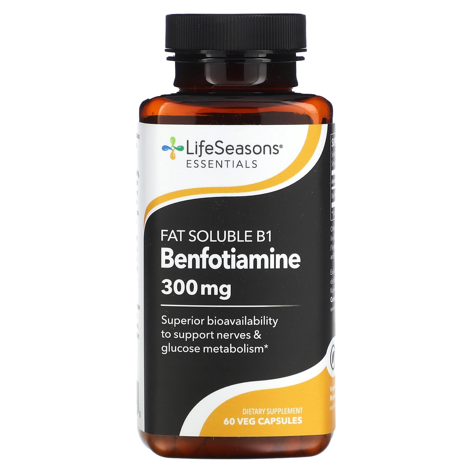 Foto 1 | Suplemento Lifeseasons Benfotiamina 300 Mg 60 Cápsulas - Venta Internacional.